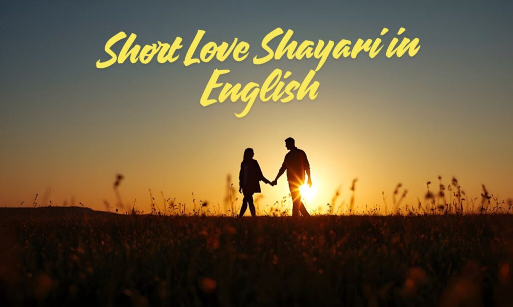 Short Love Shayari in English