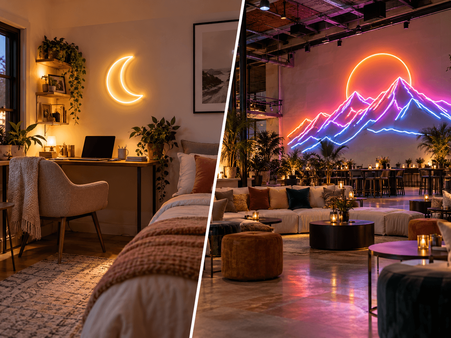 A Practical Guide to Using Neon Light Signs in Small and Large Spaces